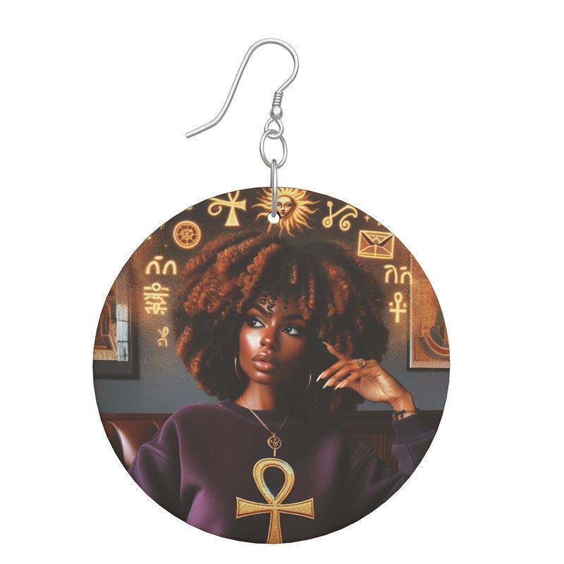 The ThinkHers  Earrings - Ankh Kouture