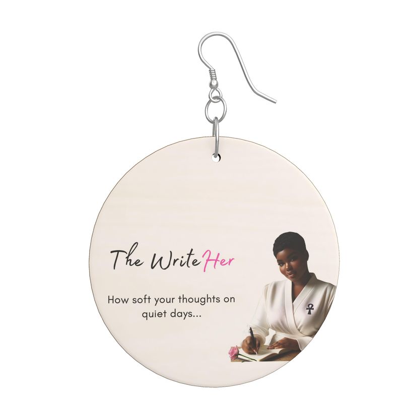 The WriteHers Earrings - Ankh Kouture