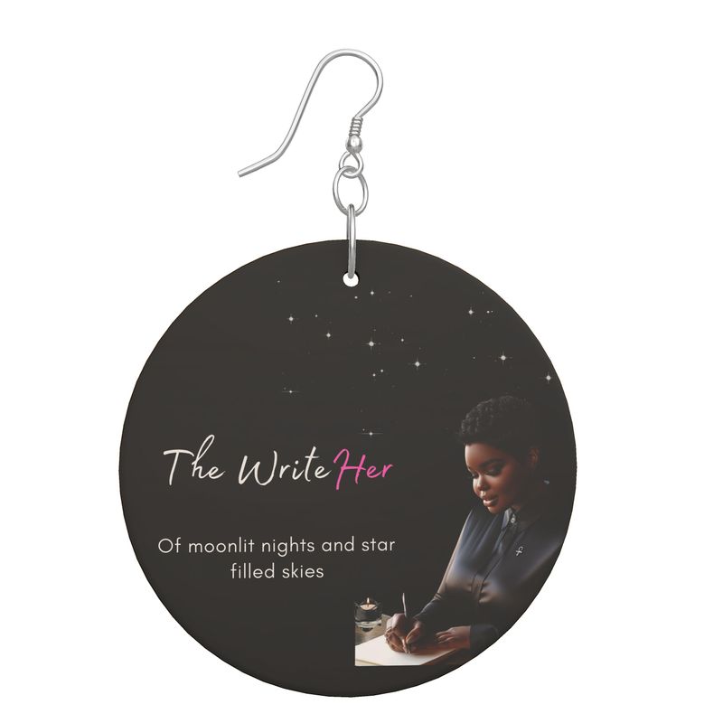 The WriteHers Earrings - Ankh Kouture