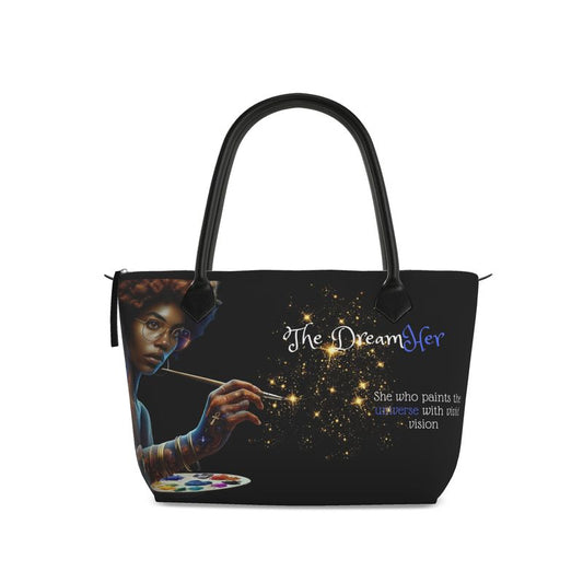 The DreamHer Zip Top Tote - Ankh Kouture