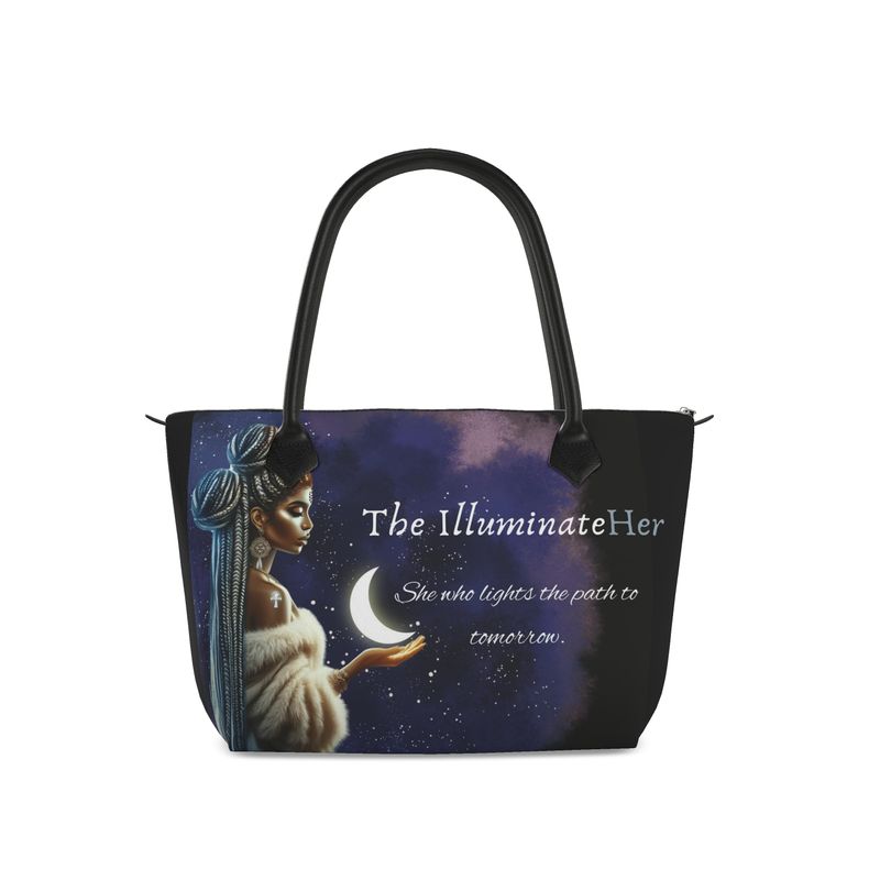 The IlluminateHer Zip Top Tote - Ankh Kouture