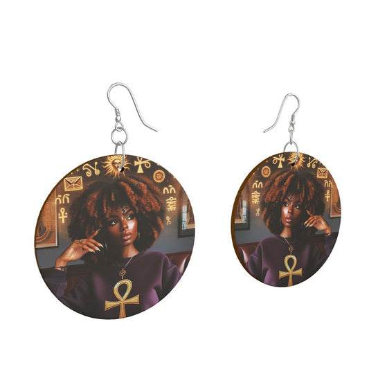 The ThinkHers  Earrings - Ankh Kouture