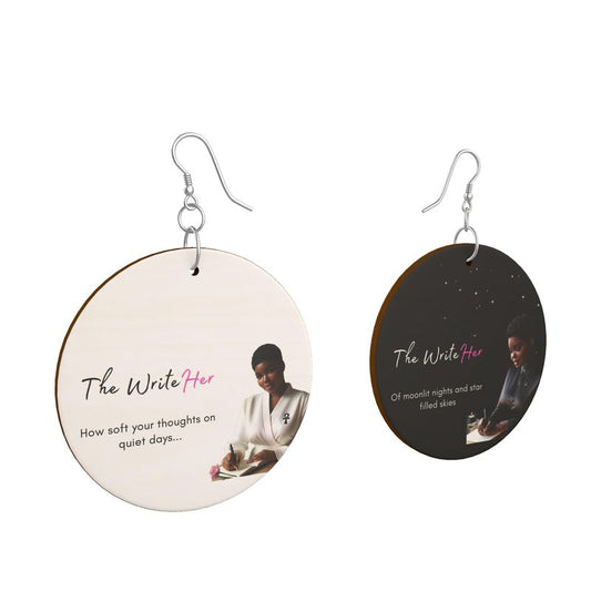 The WriteHers Earrings - Ankh Kouture